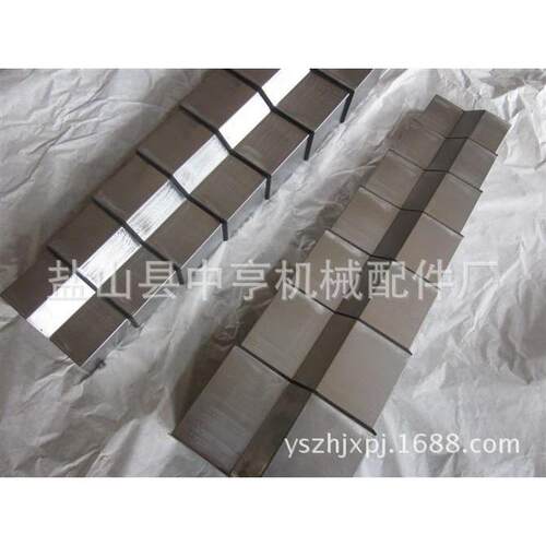 机床不锈钢板防护罩加工中心导轨不锈铁板防护罩钣金防护罩供应