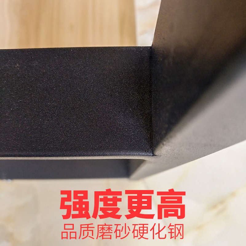 铁不锈钢家用组合艺底鱼缸简约底现代实木金属架架子鱼缸多层柜