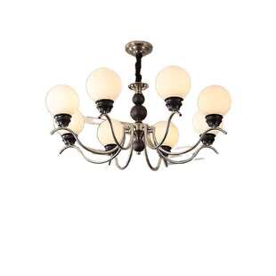 法式 中古风大厅主灯现代简约高端魔豆复古风餐厅卧室灯具客厅吊灯