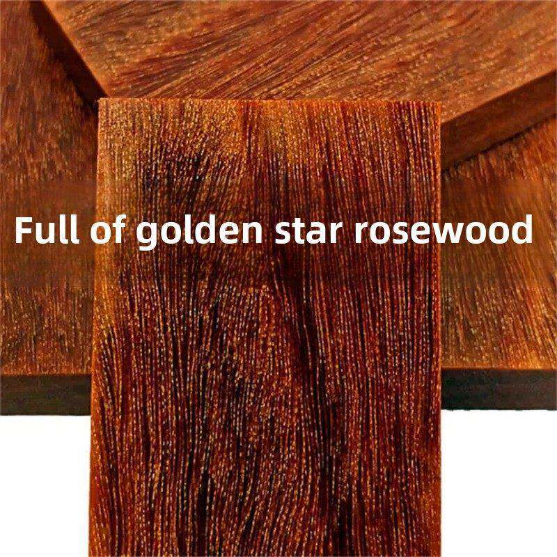 金星紫檀木料印度佛珠木料原木雕刻料手串木料念珠红木料小料条新