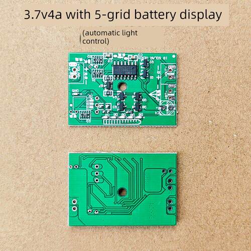 3.7V1A3A太阳能电池板充电模块锂电池草坪灯控制器，具有光控延时