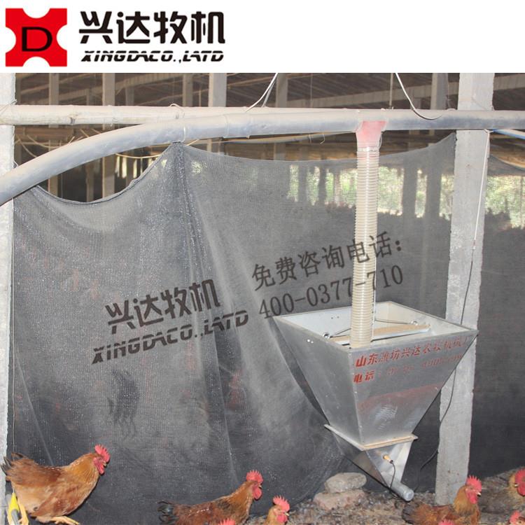 肉鸡自动上料线肉鸡养殖料线主输送料线牧机厂家直销