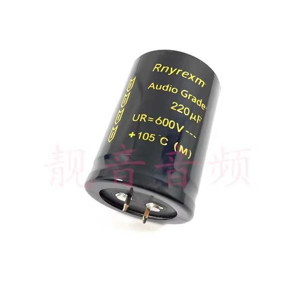 600V220UF Rnyrexm金字 高压胆机滤波 电解电容 220UF600V 35X50