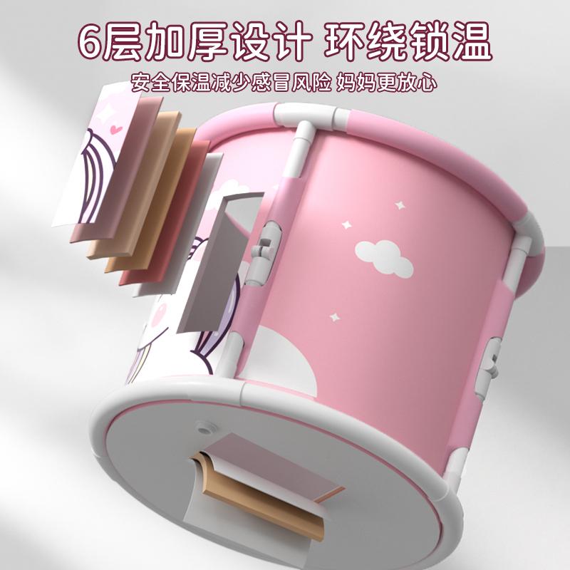 免安装泡澡桶大人折叠浴桶家用全身宝宝儿童游泳浴缸沐浴桶洗澡桶