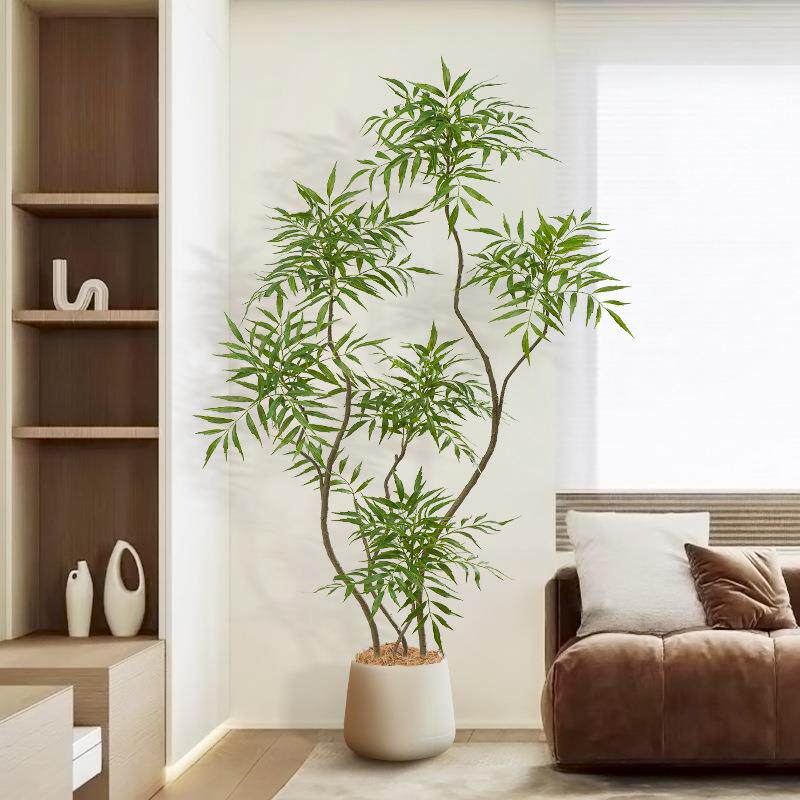 大型仿真绿植盆栽室内客厅高端轻奢落地装饰仿生植物十大功劳