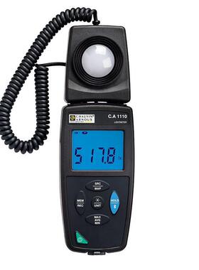 法国CA1110照度计白炽灯LED灯荧光灯光谱误差补偿CHAUVIN ARNOUX