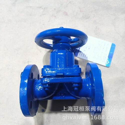 G41J-10DN300法兰隔膜阀手动铸铁隔膜阀