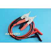 表笔 测试线 6013 镀金电容表鳄鱼夹子线 电容表万用表测试夹线