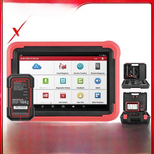 推出X431 Pros V5.0汽车检测诊断仪器海外8英寸全球版支持港澳地