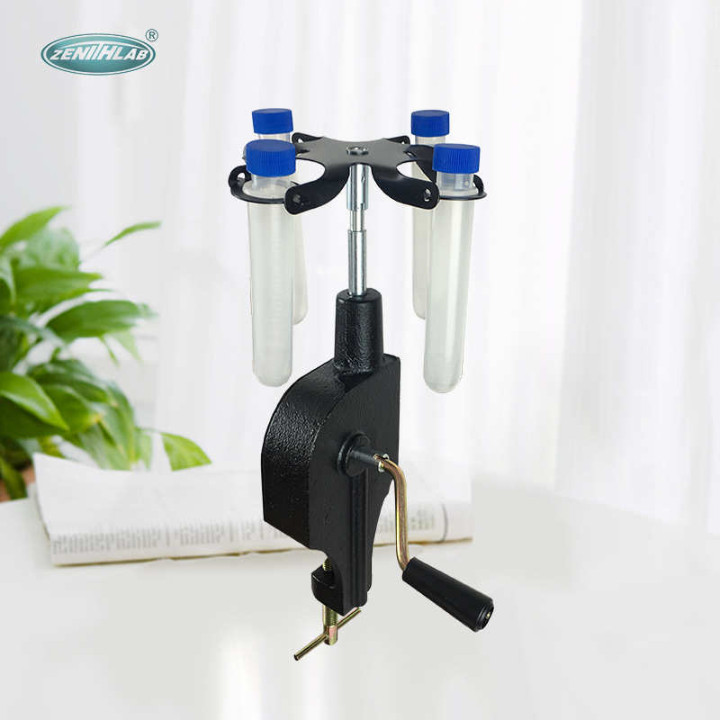 正基仪器手摇离心机手动分离机 SYHD-1实验室小型手摇离心转台