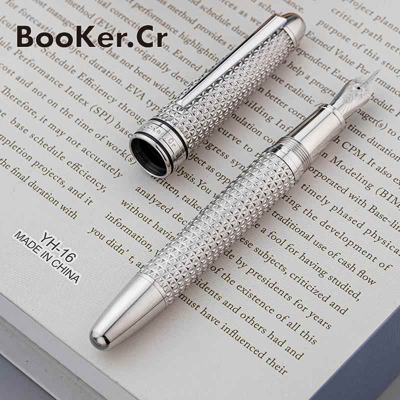 BooKer.Cr布克希尔[赫拉NO.60] 火焰菱纹礼品办公钢笔 欧式风格