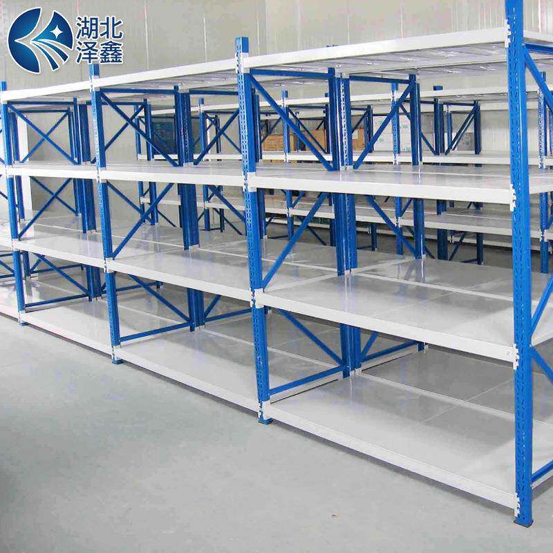 厂家直供轻量型库房置物货架可免费上门量尺寸安装层板式货架