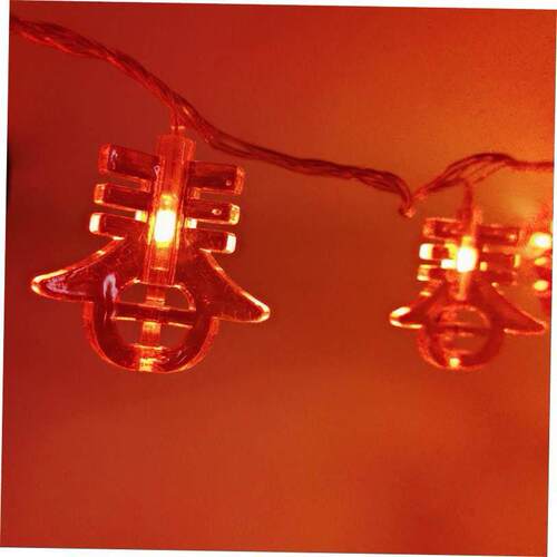 christmas decoration tree LED red lanterns ambiance lights