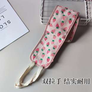 粗砂搓澡巾长条搓背巾拉背条搓泥后背神器家用沐浴长条搓澡条 韩式