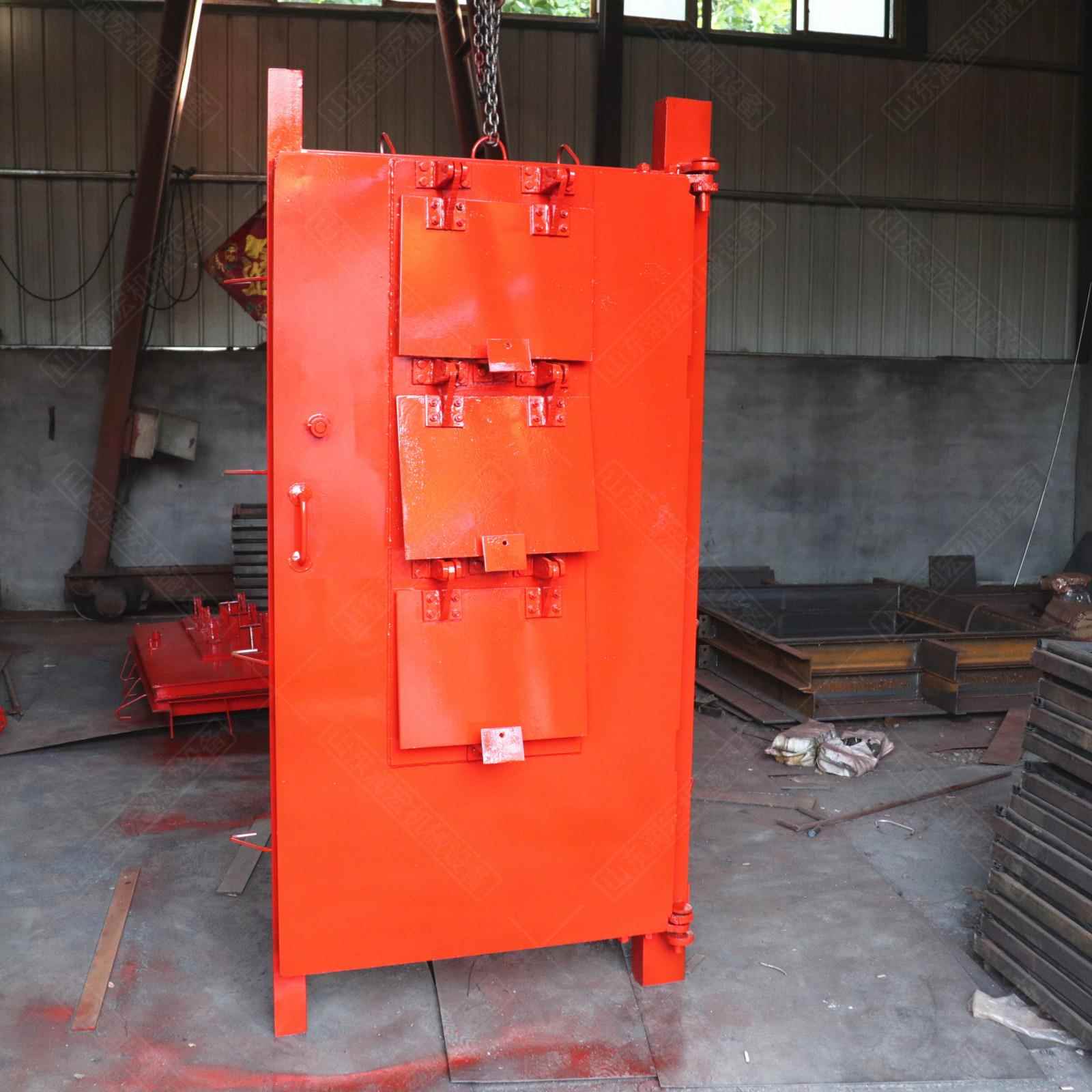 矿用井下抗冲击波活门避难硐室泄压防爆门可调节抗冲击密闭门