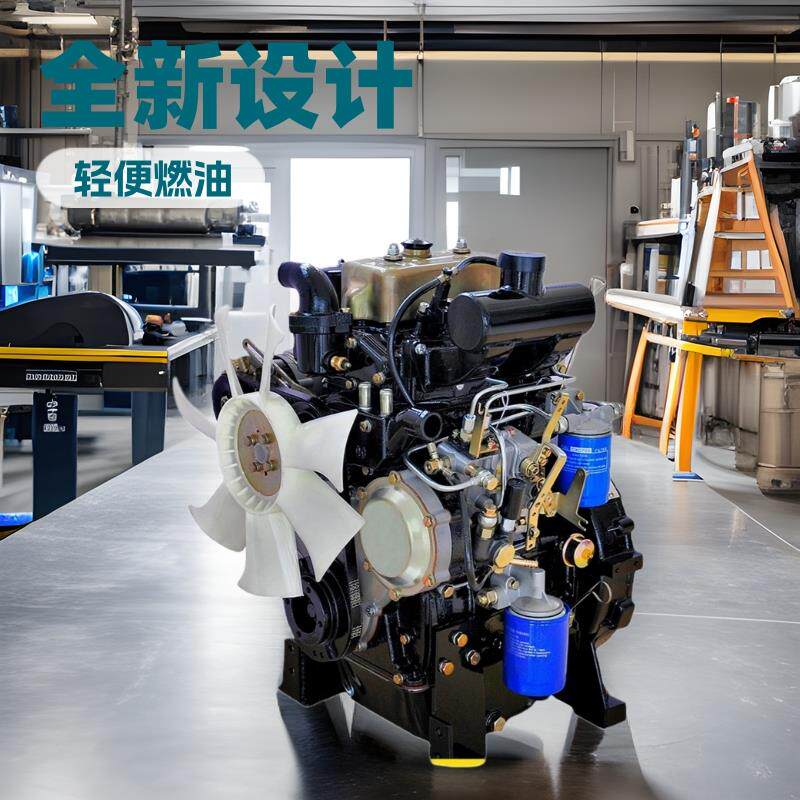 全新鑫辰船用ZH2105C柴油机双缸汽油机水冷26kw发动机带皮带轮