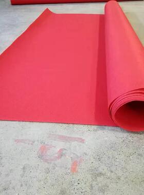 红色地毯一次性地毯舞台毯展览地毯走廊大厅毯结婚红地毯地面垫