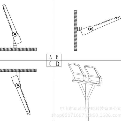 大功率le0d投光工程隧道照明场1HYTGDFR000W40W50灯0W超亮球灯广