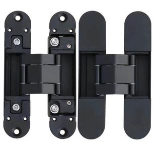 合页隐藏折叠门合页木门暗藏十字铰链隐形合页三维可调暗门暗活页