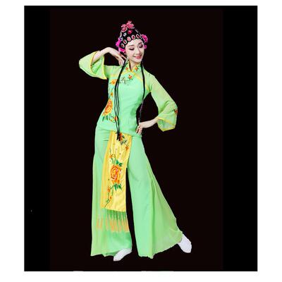 高档桃李花杯春闺梦演出服中曲国风新族款民秧歌舞蹈服戏服装女旦