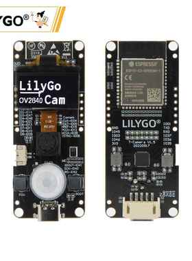 LILYGO? T-Camera-S3 ESP32-S3开发板WiFi蓝牙模块 0.96英寸OLED