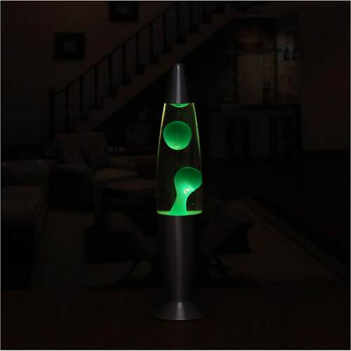 欧规lava lamp 金属底蜡灯火山熔岩灯 创意装饰灯水母灯跨境货源