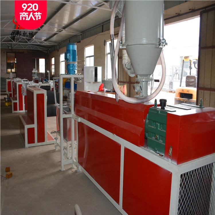 P线PE塑PSY-90 PP料圆丝拔丝机线乙性聚烯鱼丝挤出拉丝机械