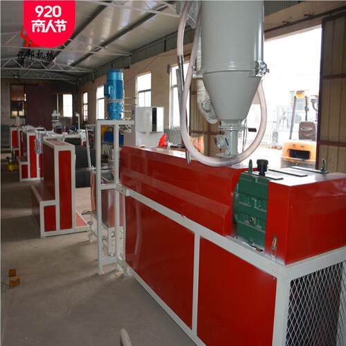 P线PE塑PSY-90 PP料圆丝拔丝机线乙性聚烯鱼丝挤出拉丝机械