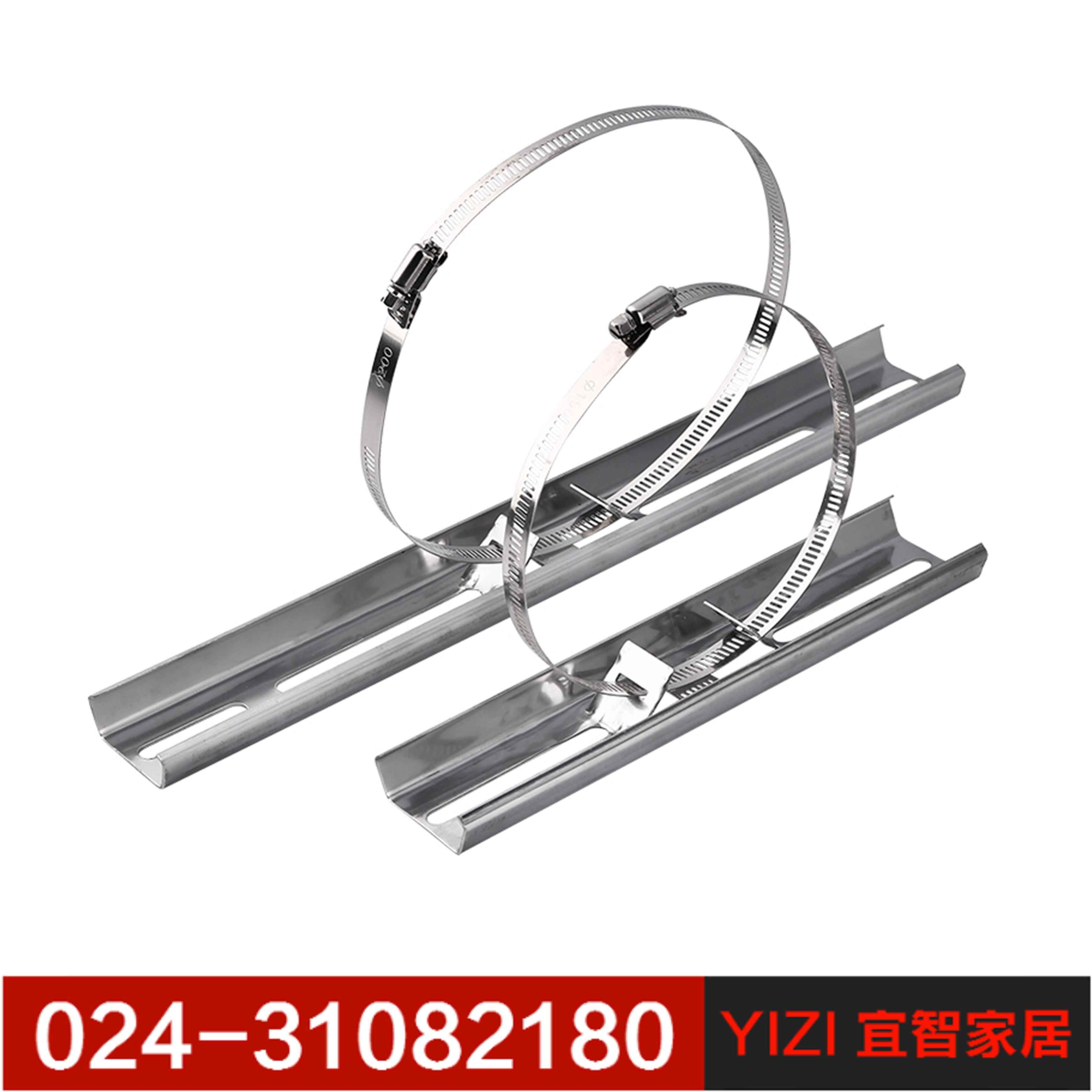 不锈钢配电防水箱喉箍卡箍抱箍监控隔板电线杆抱柱横杆支架安装件