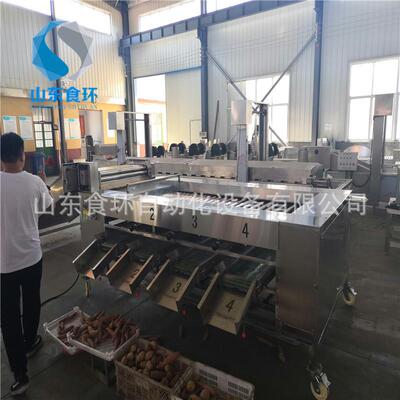 果蔬分选机猕猴桃奇异果分级挑选设备根茎类农产品滚杠式分级机