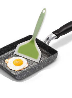 日式煎锅玉子烧不粘锅麦饭石锅方形煎锅平底锅加锅铲Omelette Pan