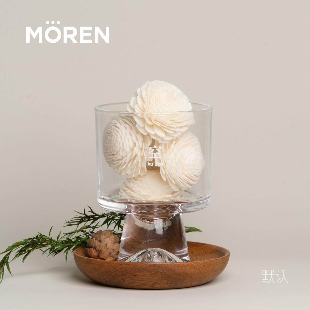 默认 MOREN 空花水晶杯香薰无火天然香氛扩香器扩香石茉莉礼物