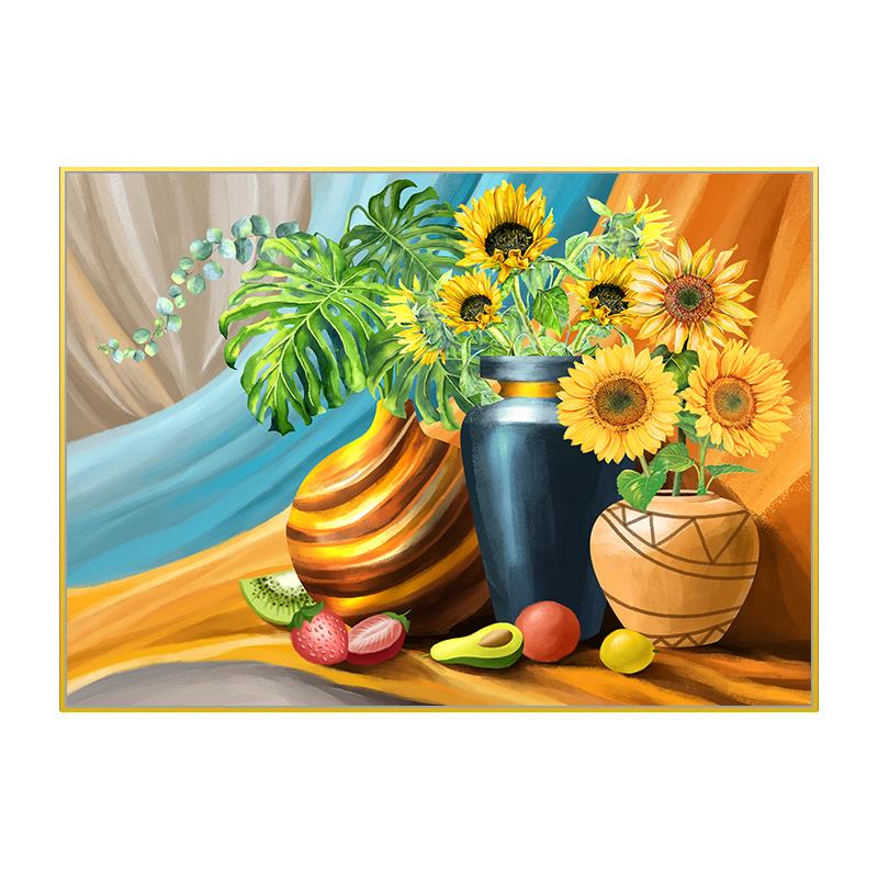北饭现代餐厅装饰画in欧s绿植水果温馨挂画简约北欧系列清新客厅图片