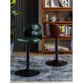 吧台椅升降旋转椅子前台吧凳现代简约吧椅酒吧高脚凳家用高靠背凳