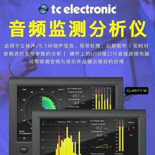 ELECTRONIC CLARITY 5.1声道频谱分析音量表头 STEREO立体声