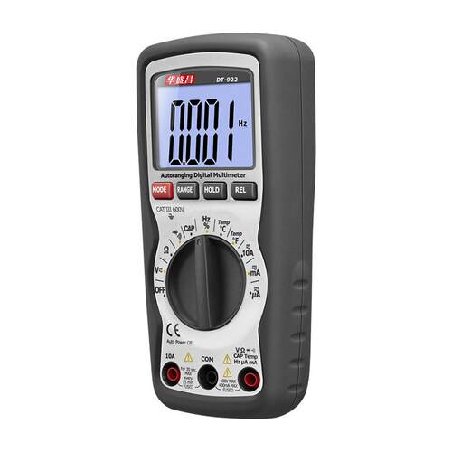 CEM华盛昌自动量程万用表 数字袖珍型万用表 带表笔DT-922