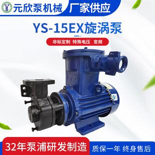 YS-15C-EX防爆系列热水热油齿轮式旋涡泵振动小体积小多种规格