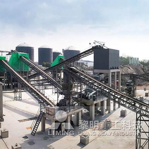 黎明重工 碎石1号料2号料生产线 时产300吨全套碎石生产线配置