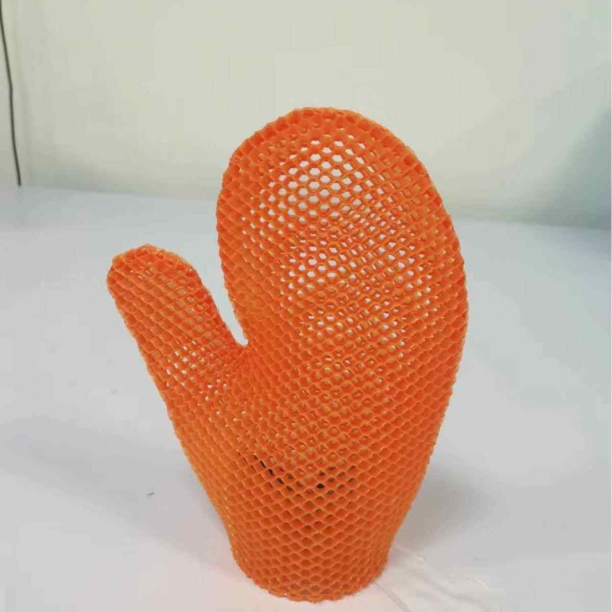 TPU蜂窝去角质搓澡手套男女通用洗涤器套装Spa沐浴手套易清洁