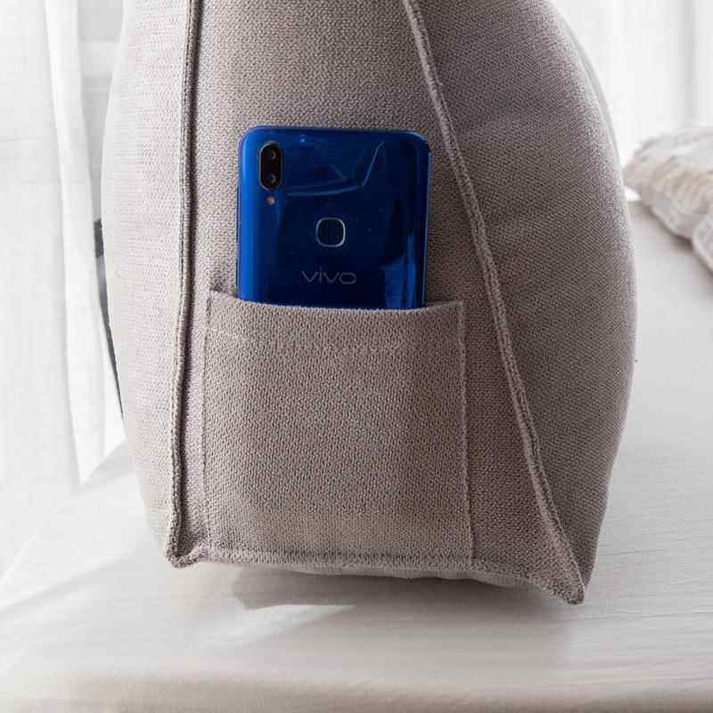 头靠斜坡高端床头靠垫三角靠垫背靠护腰床上腰靠沙发新款背垫北欧,居家布艺,抱枕被,淘宝优惠券,粉丝福利购,淘宝优惠卷