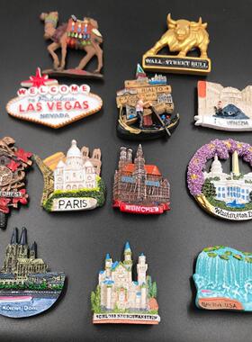 旅游城市冰箱贴磁性贴Tourist city refrigerator magnets
