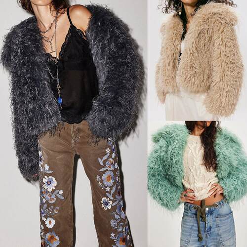 Flip collar warm outdoor cardigan jacket