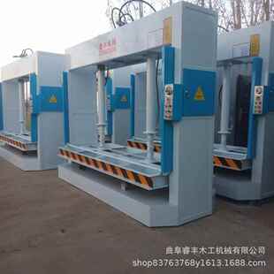 冷压机 多层门板 3米全自动50吨木工机械液压式 家居板件冷压机