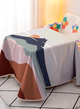 新款正方形桌布烤火莫取暖兰迪罩罩电炉桌子冬季桌ri0t罩加厚烤火