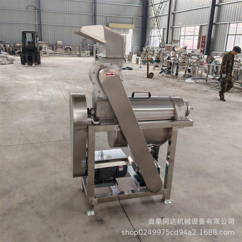 工业鲜香茅破碎榨汁机紫苏大葱鲜姜柠檬叶牛蒡芦荟大型工业设备