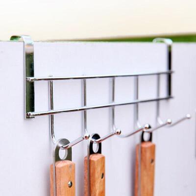 Over-the-Door Hook No-Drill Clothes Hanger Wall-Mounted Door