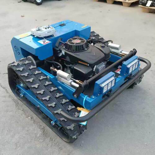 出口南美遥控履带式割草机球场草坪修剪机全地形果园山坡除草机