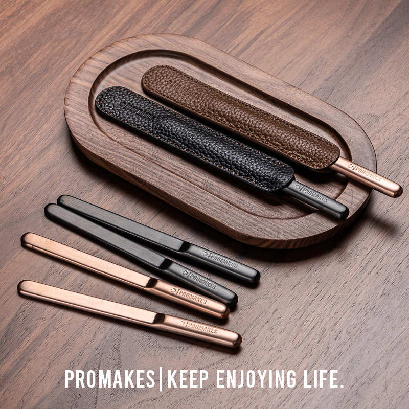 维能宫馆食品级不锈钢搅拌棒马克杯钢制镀钛咖啡棒 深空黑 复古铜