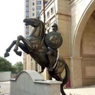 铸铜雕塑户外商业街人物动物摆件校园玻璃钢仿铜雕塑厂家铸铜雕塑