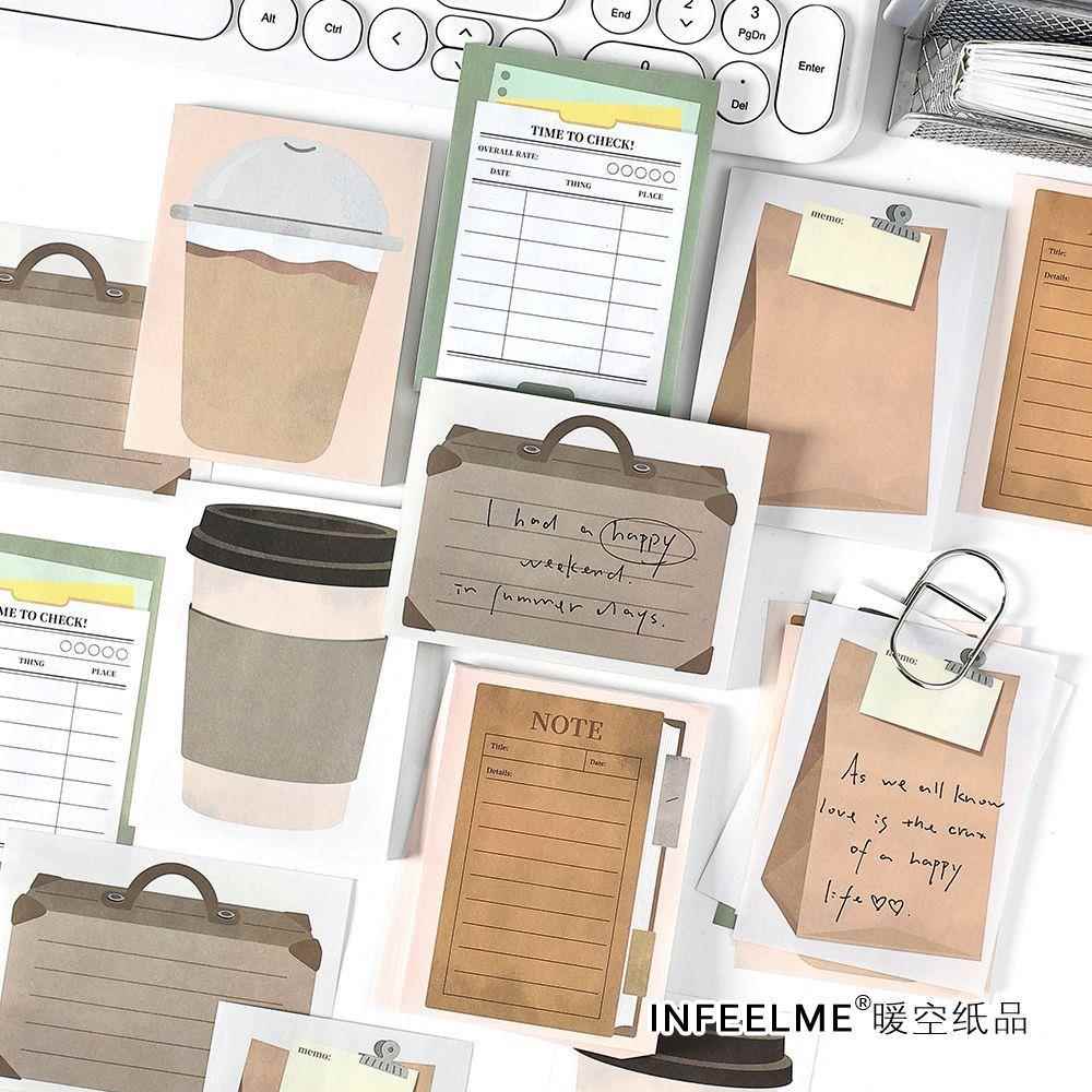 Infeel.Me简约便签本 记录每一秒系列 学生备忘清单办公留言便签